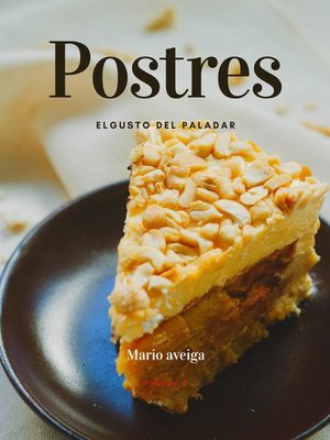 cover image of Postres el gusto del paladar